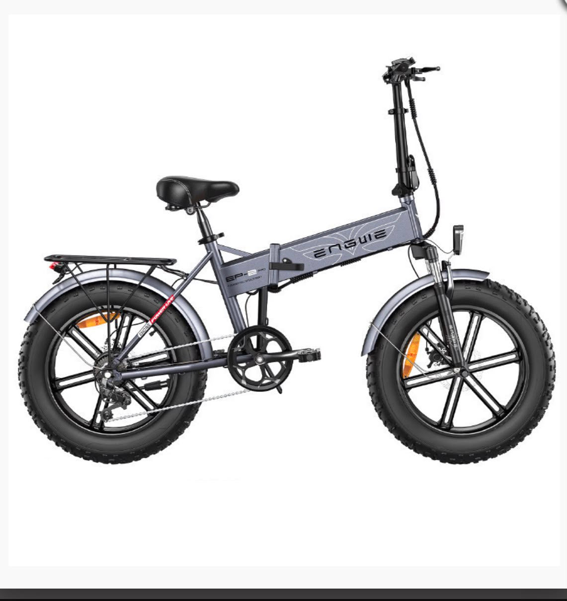 ENGWE EP-2 Pro Foldable Electric Fat Bike – 750W Motor | 48V 13Ah Battery | Up to 120 km Range