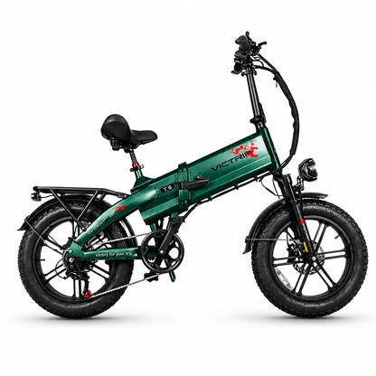 Victrip T6 Electric Fat Bike – 250W Motor | 48V 55Ah LG Battery | Up to 300 km Range