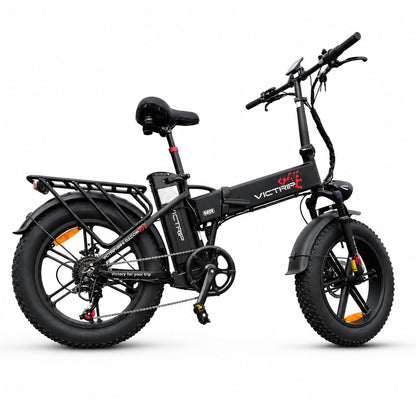Victrip T5+ Plus Foldable Electric Fat Bike – 750W Motor | Dual 48V 20Ah LG Batteries | Up to 80 km Range