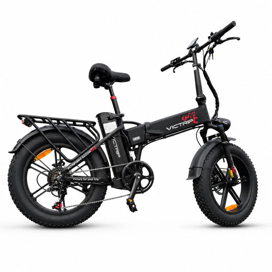 Victrip T5+ Plus Foldable Electric Fat Bike – 750W Motor | Dual 48V 20Ah LG Batteries | Up to 80 km Range