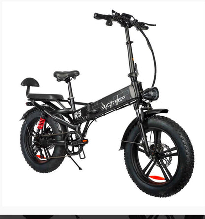 Victrip R5 Full Suspension Foldable Electric Fat Bike – 750W Motor | 48V 20Ah LG Battery | Up to 100 km Range.