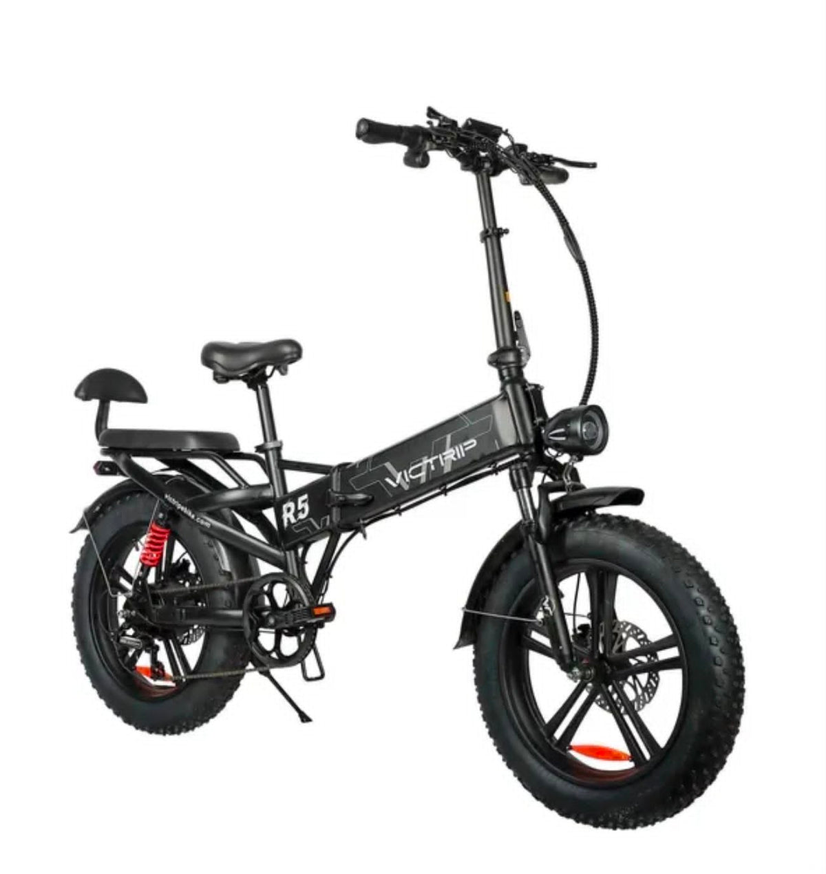 VICTRIP R5 Foldable Electric Bike – 250W Motor | 48V 20Ah LG Battery | 20" Fat Tires | Up to 100KM Range