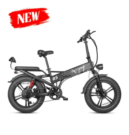 VICTRIP R5 Foldable Electric Bike – 250W Motor | 48V 20Ah LG Battery | 20" Fat Tires | Up to 100KM Range
