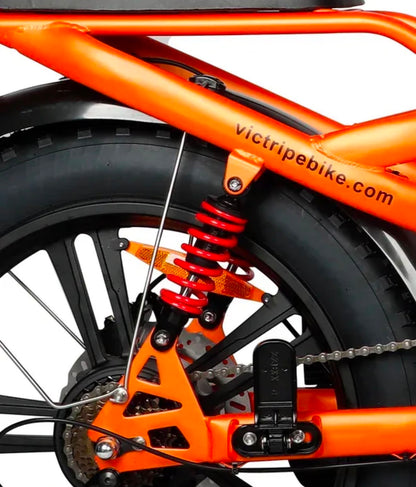 VICTRIP R5 Foldable Electric Bike – 250W Motor | 48V 20Ah LG Battery | 20" Fat Tires | Up to 100KM Range