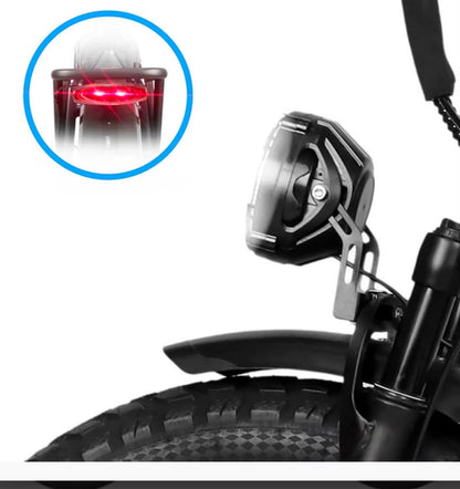 VICTRIP T6 Foldable Fat Tire Electric Bike – 48V 55Ah LG Battery | 750W Motor | Up to 300KM Range